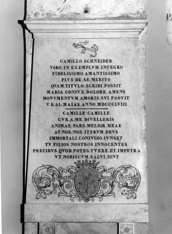 monumento funebre - ambito romano (sec. XIX)